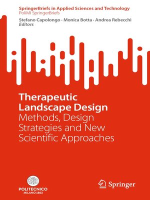 cover image of Therapeutic Landscape Design